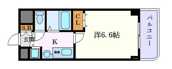 プレサンス千種駅前ネオステージの物件間取画像